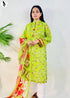 NZSC-713 Stitched 2 Piece Garden Bloom (Shirt+Dupatta) Co Ord Set Lawn